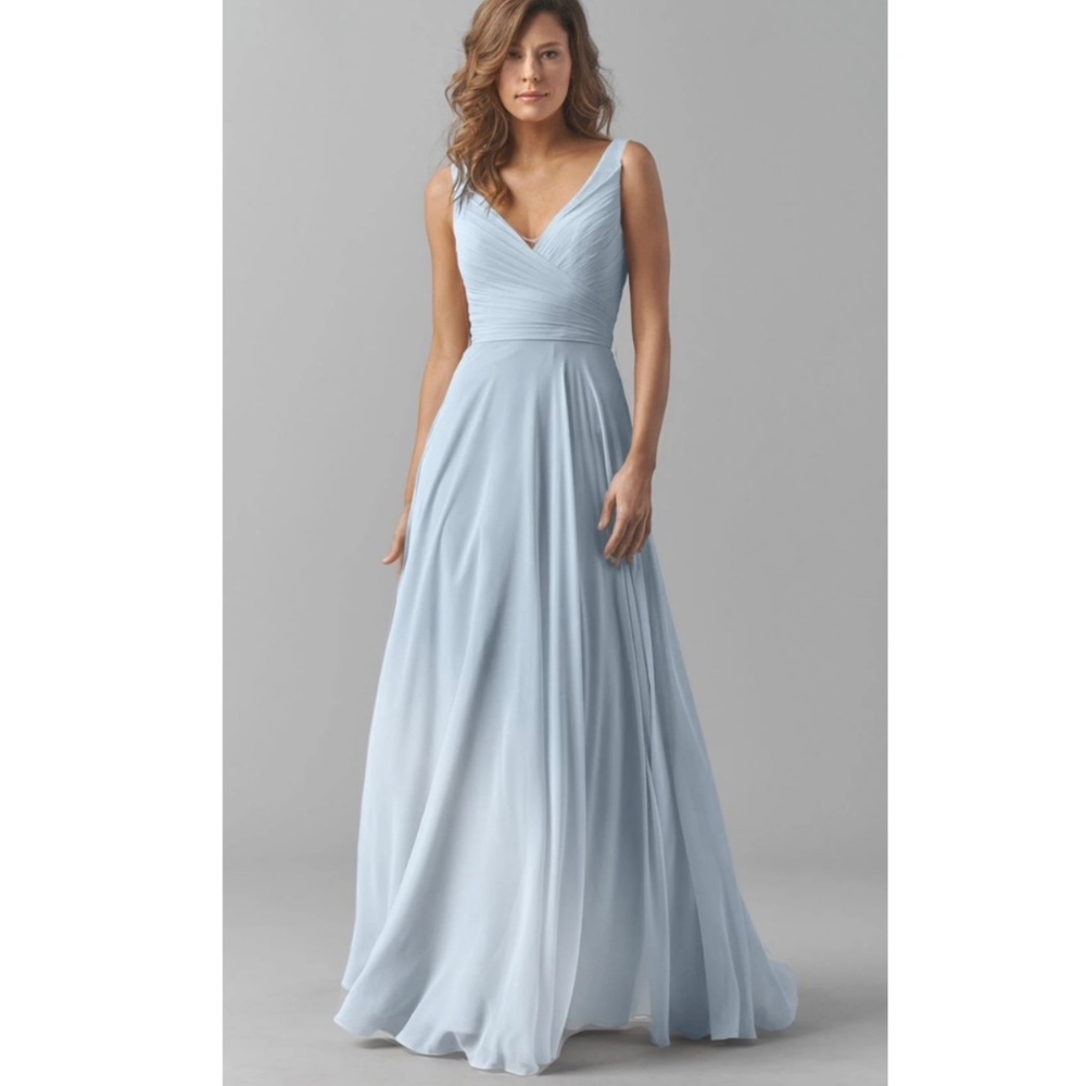 Watters Karen Bridesmaid dress Blue Harbour, extra length